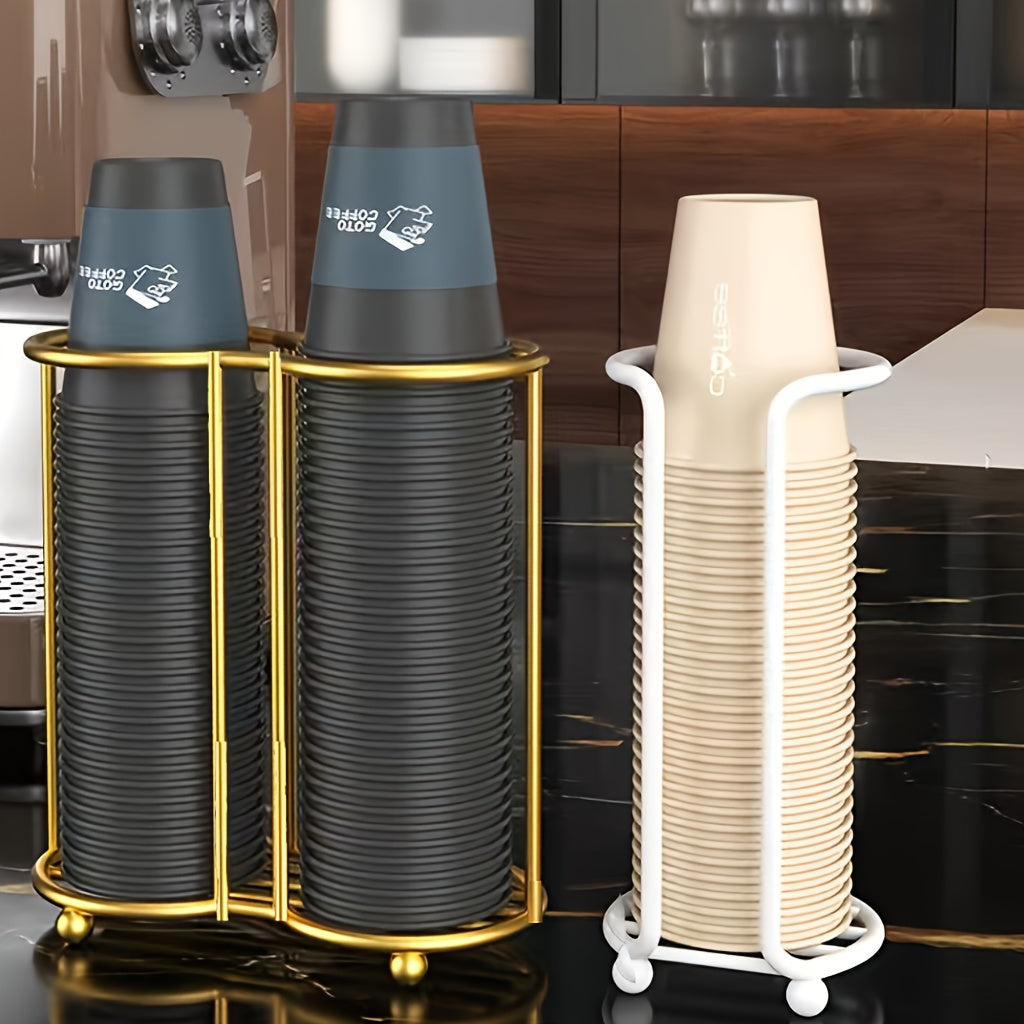 Dispensador y Organizador Moderno de Vasos