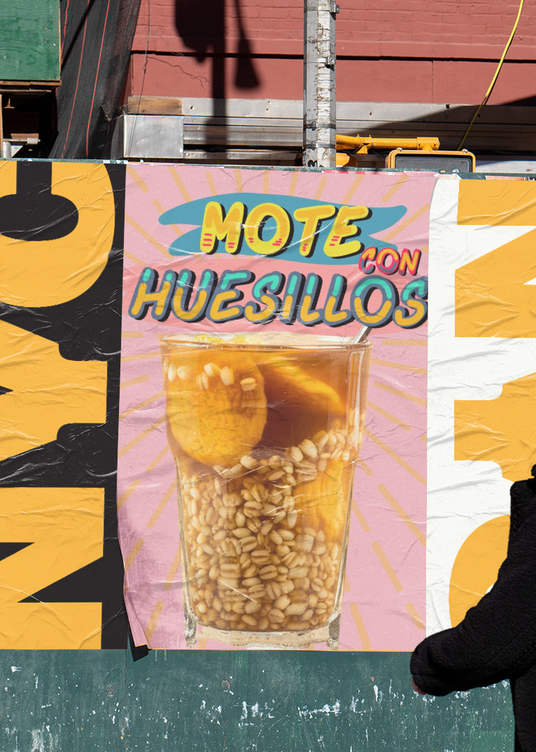 Poster Mote con Huesillos