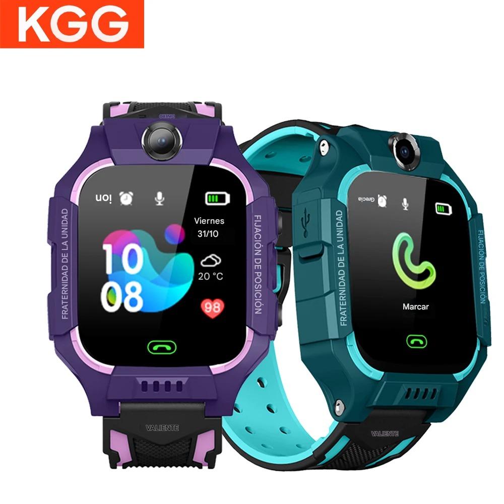 Reloj inteligente para niños, reloj inteligente con tarjeta SIM 2G, llamada SOS, cámara, chat de voz, fotos, para niños y niñas.