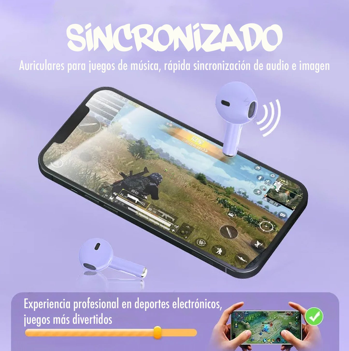 Audífonos  Inalámbricos Air Pro 6 Tws Bluetooth 5.0