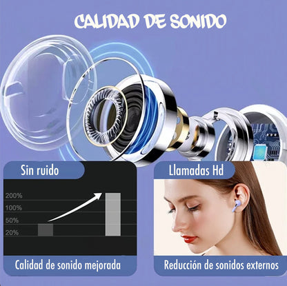 Audífonos  Inalámbricos Air Pro 6 Tws Bluetooth 5.0