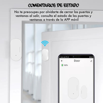 Sensor magnético para puerta y ventana