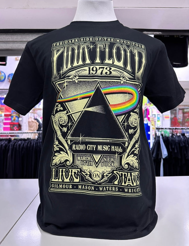 Polera manga corta Pink Floyd