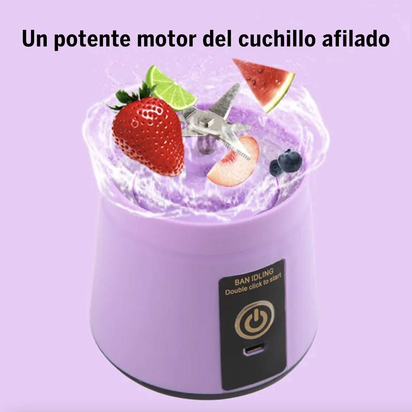 Licuadora portátil de zumo de frutas