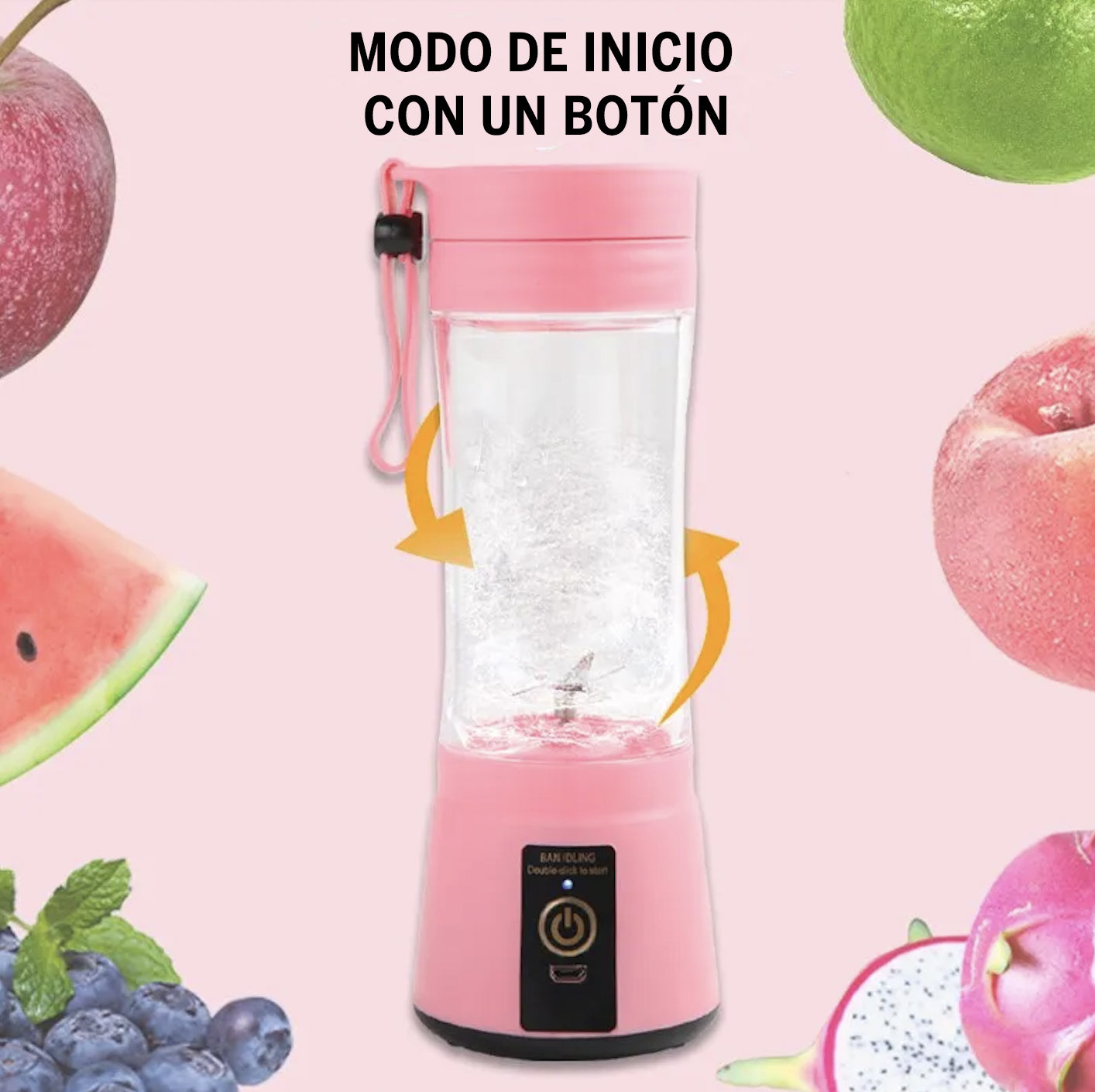 Licuadora portátil de zumo de frutas