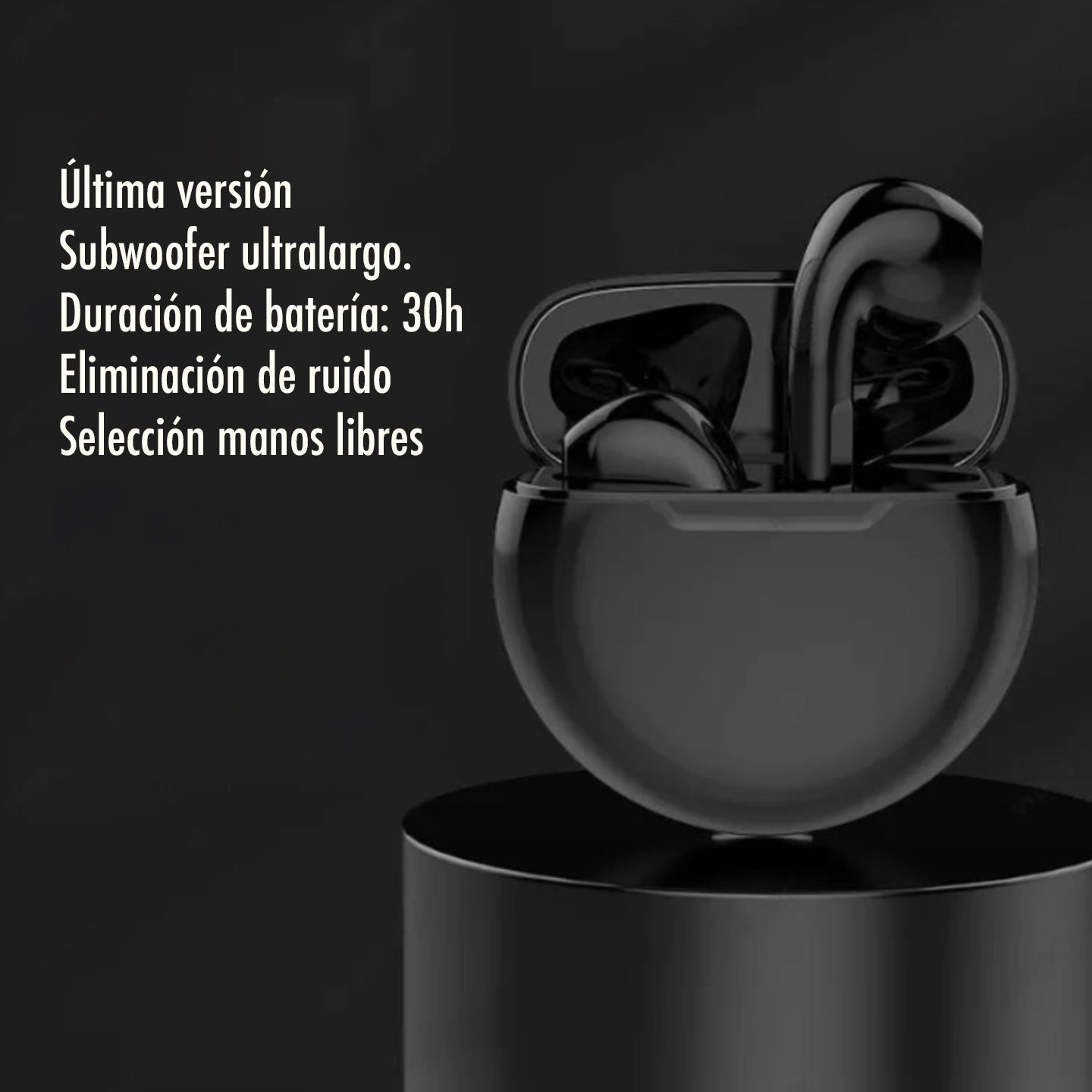 Audífonos  Inalámbricos Air Pro 6 Tws Bluetooth 5.0