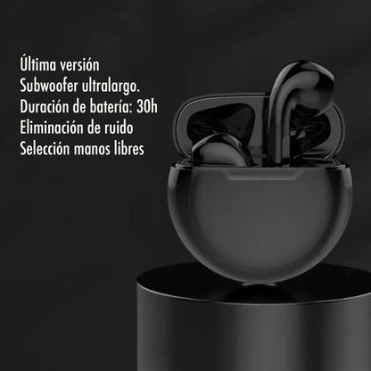 Audífonos  Inalámbricos Air Pro 6 Tws Bluetooth 5.0