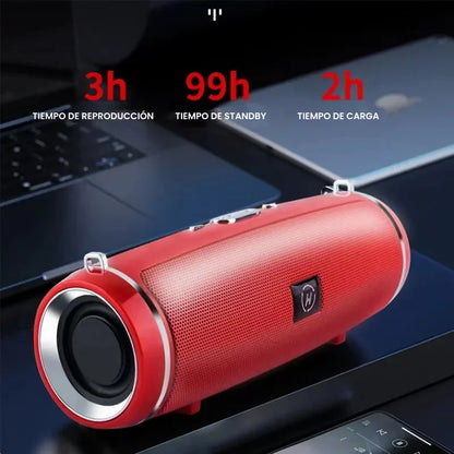 Mini Altavoz GENERICO portátil inalámbrico con Bluetooth, Subwoofer estéreo, Radio FM, TF, HIFI, resistente al agua, para exteriores