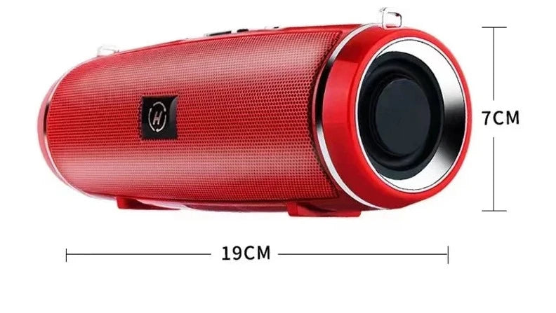 Mini Altavoz GENERICO portátil inalámbrico con Bluetooth, Subwoofer estéreo, Radio FM, TF, HIFI, resistente al agua, para exteriores