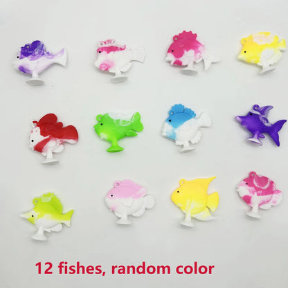 Juguetes de Animales Marinos con Ventosas – Bloques de Construcción para Baño y Viaje