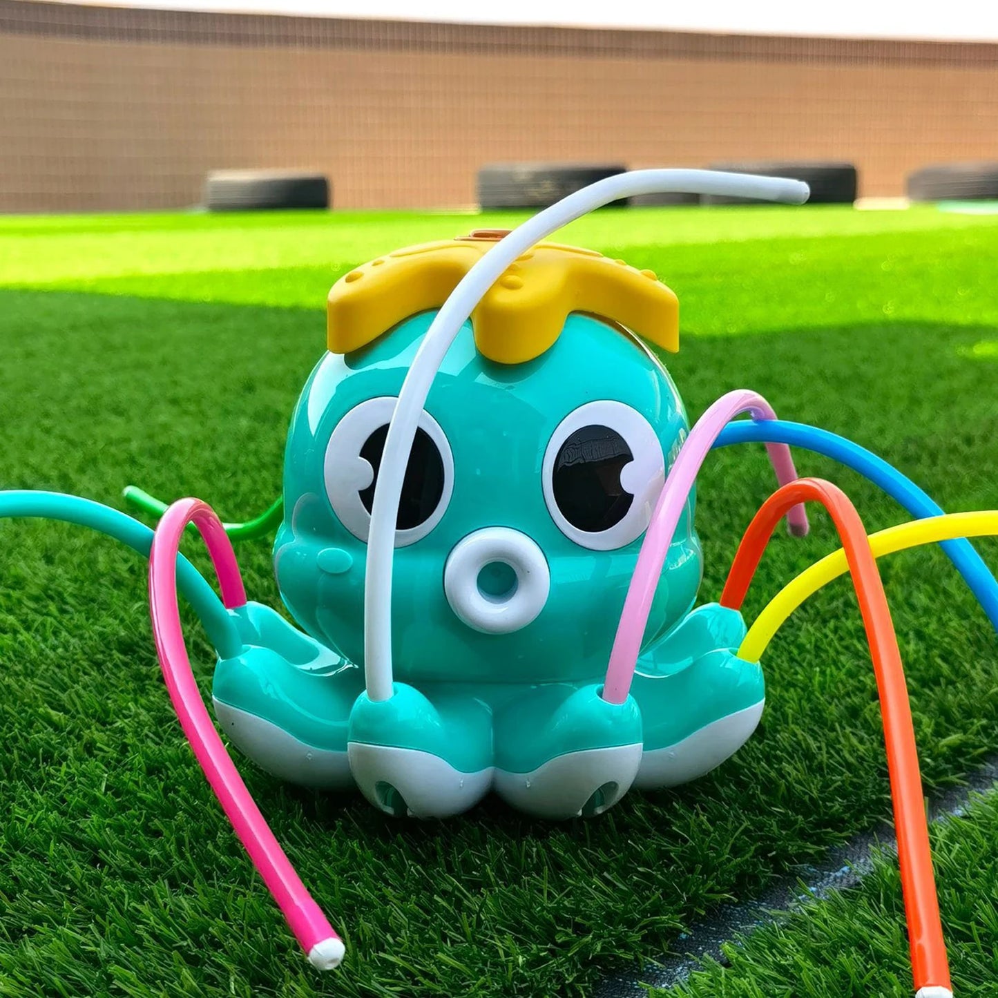 Pulpo Aspersor de Agua para Niños – Juguete de Verano para Jardín y Patio