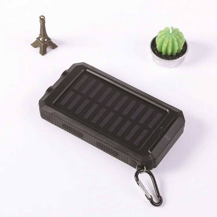 Banco de energía Solar portátil de 20000mAh