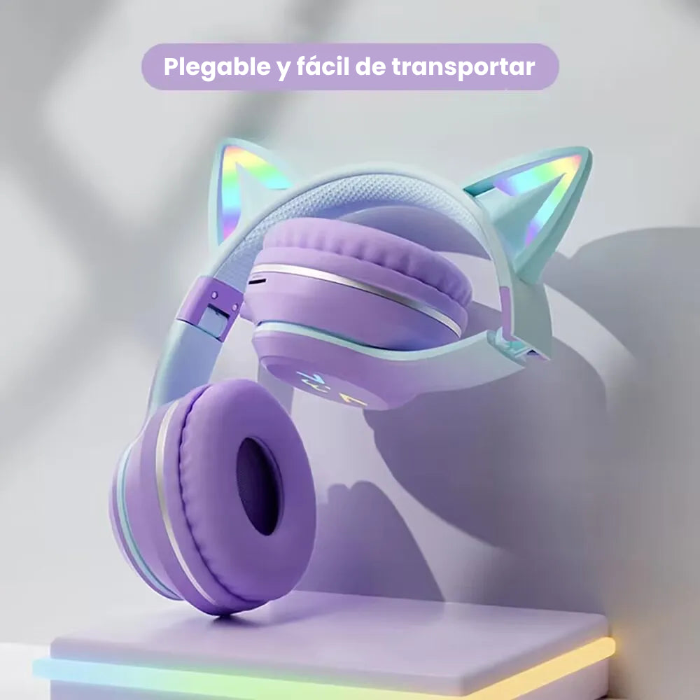 Auriculares Orejas de Gato