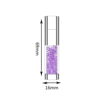 Memoria USB 2.0 con luz LED y cristal, 128 GB