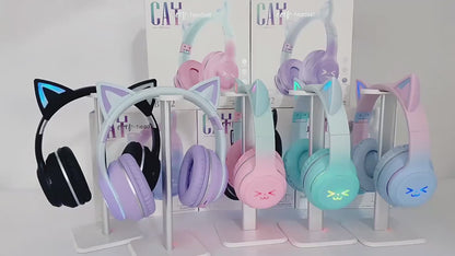 Auriculares Orejas de Gato